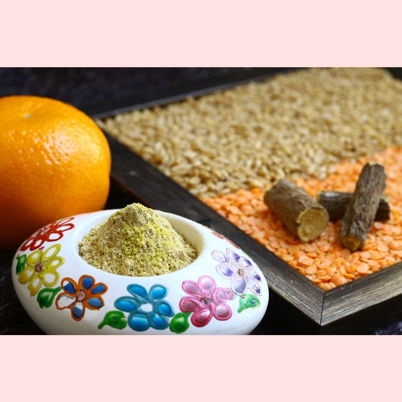 Orange Licorice Scrub